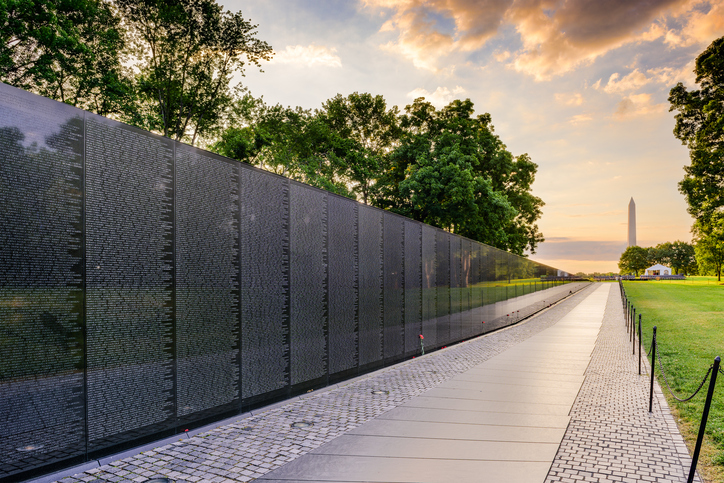 Vietnam War Memorial in DC